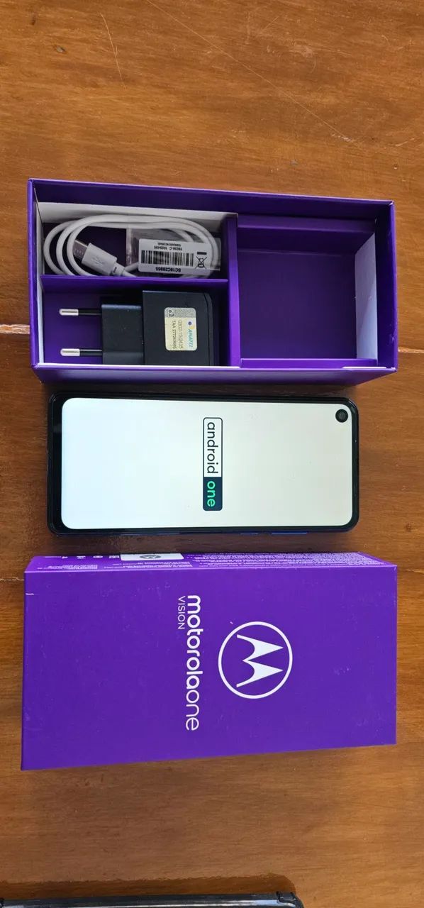 Celular Motorola One Vision Azul  - Foto 2