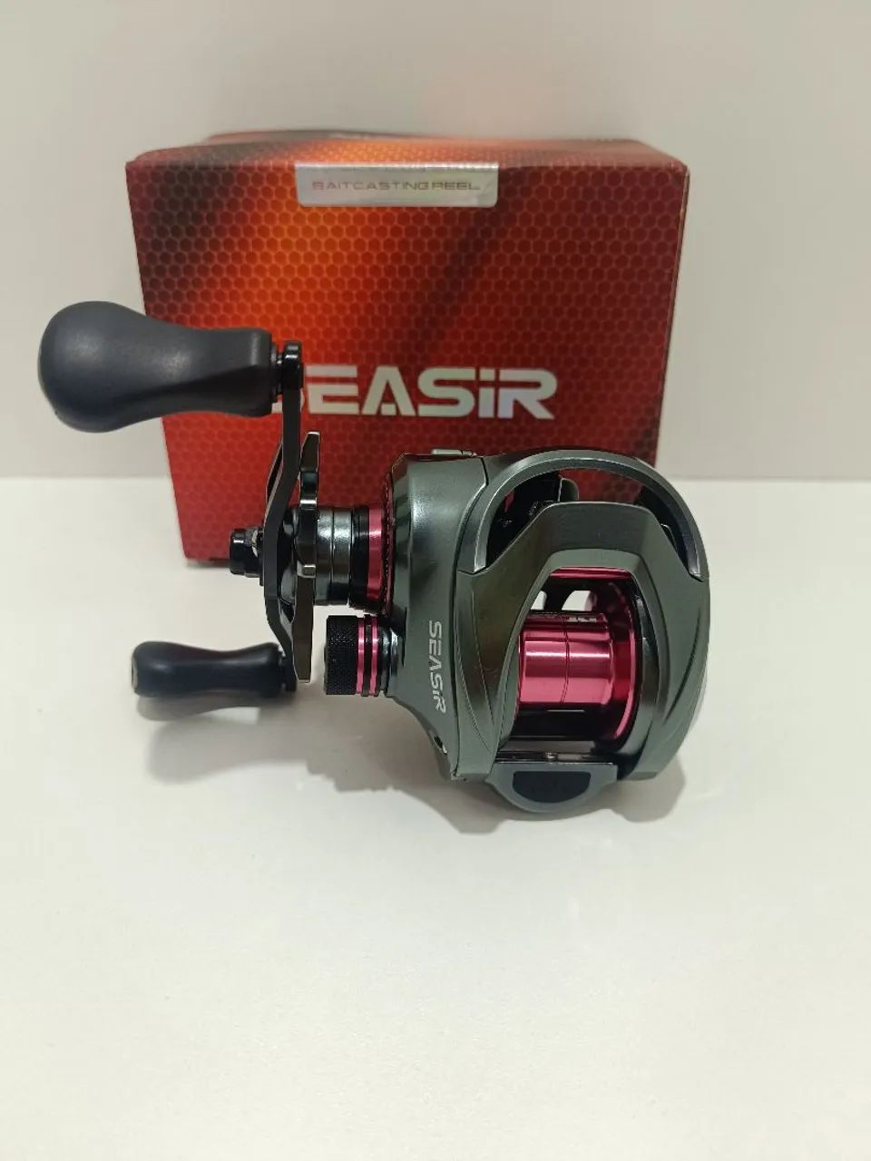 Carretilha de Pesca Digital Seasir Dcast  Esquerda  - Foto 4