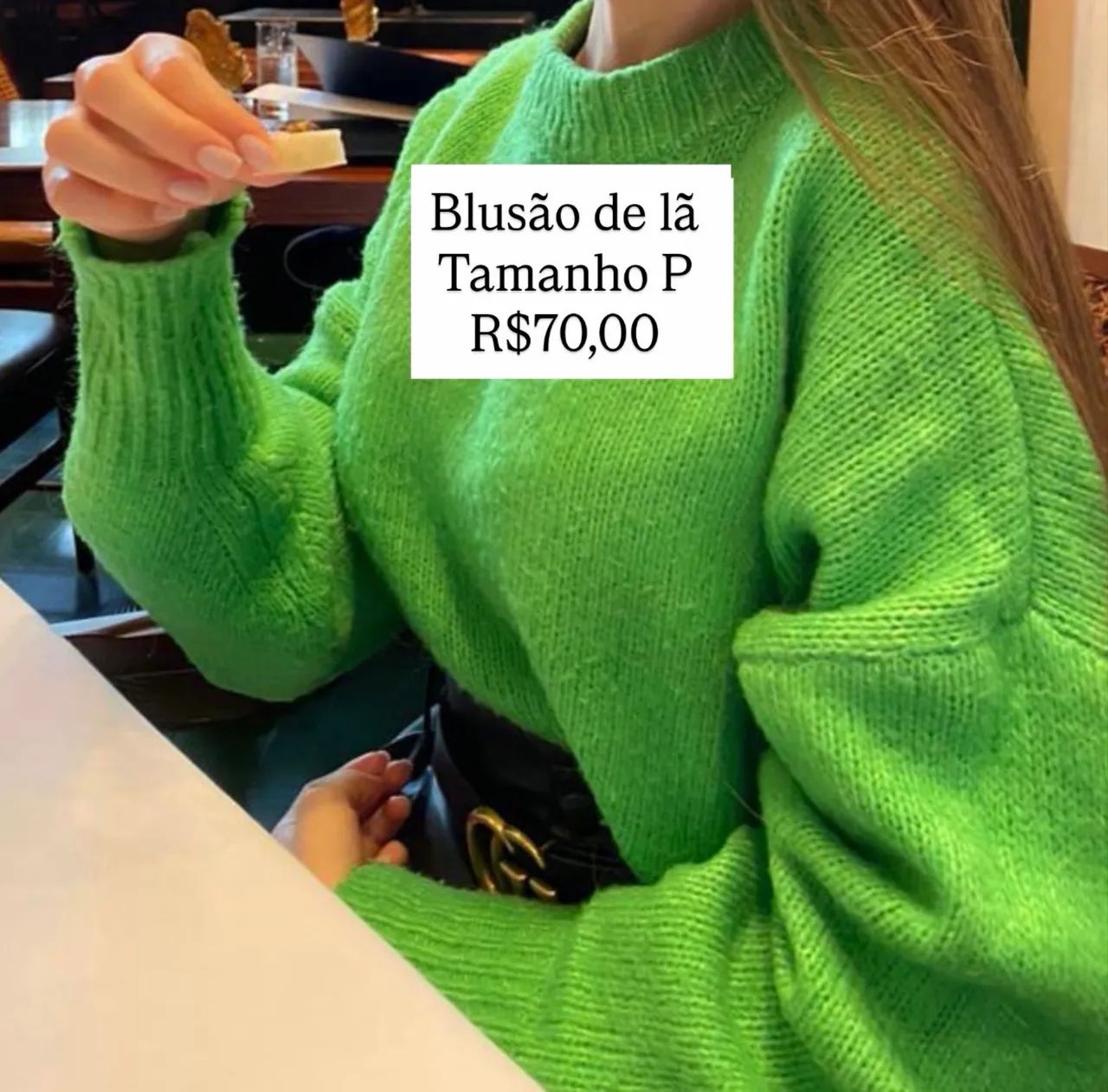 Blusão de tricot