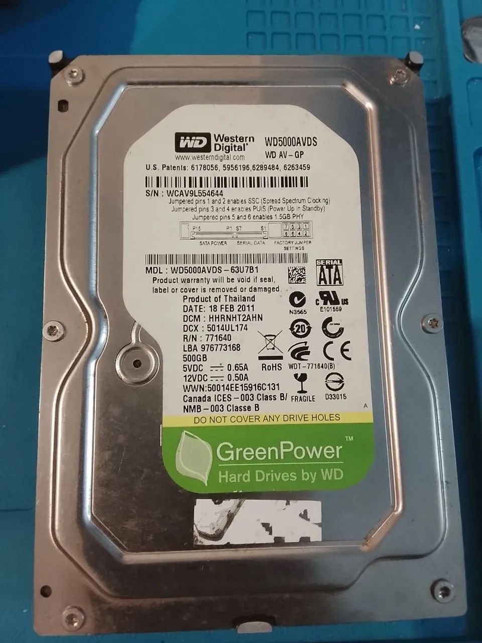HD P/PC 500 GB!!!
