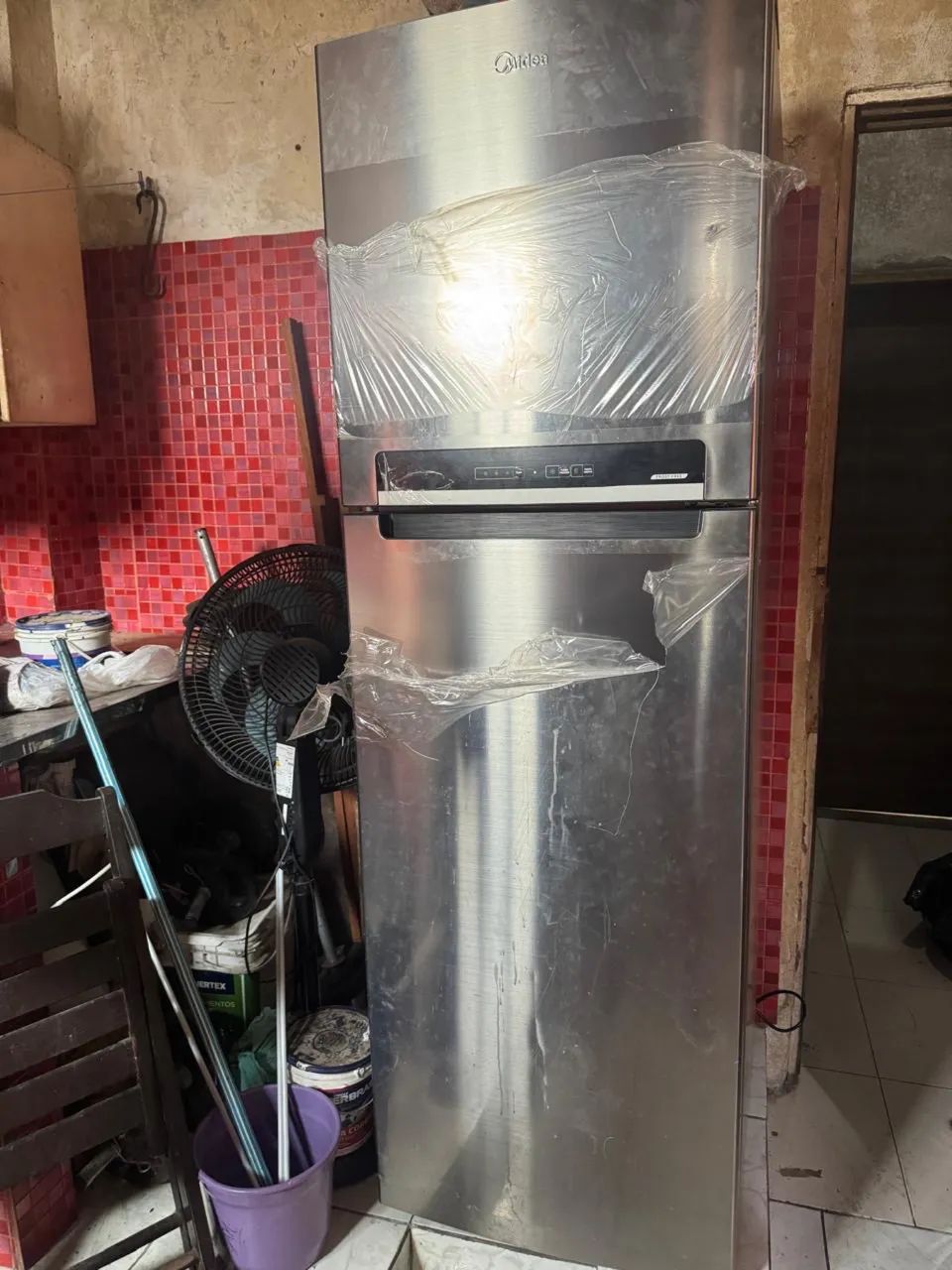 Geladeira inox midea  - Foto 3