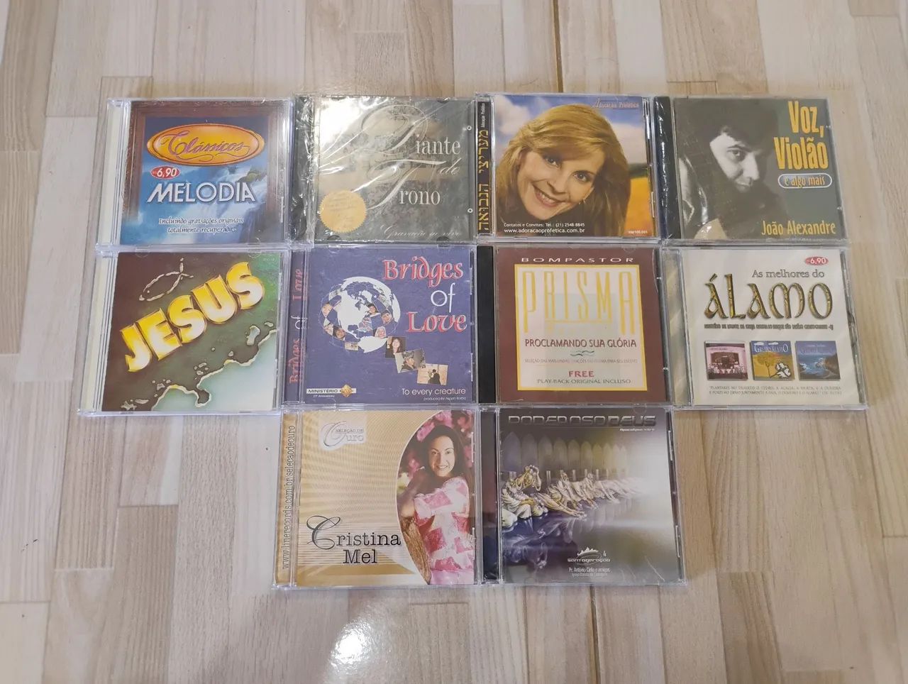 Lote cds gospel Diante do trono 
