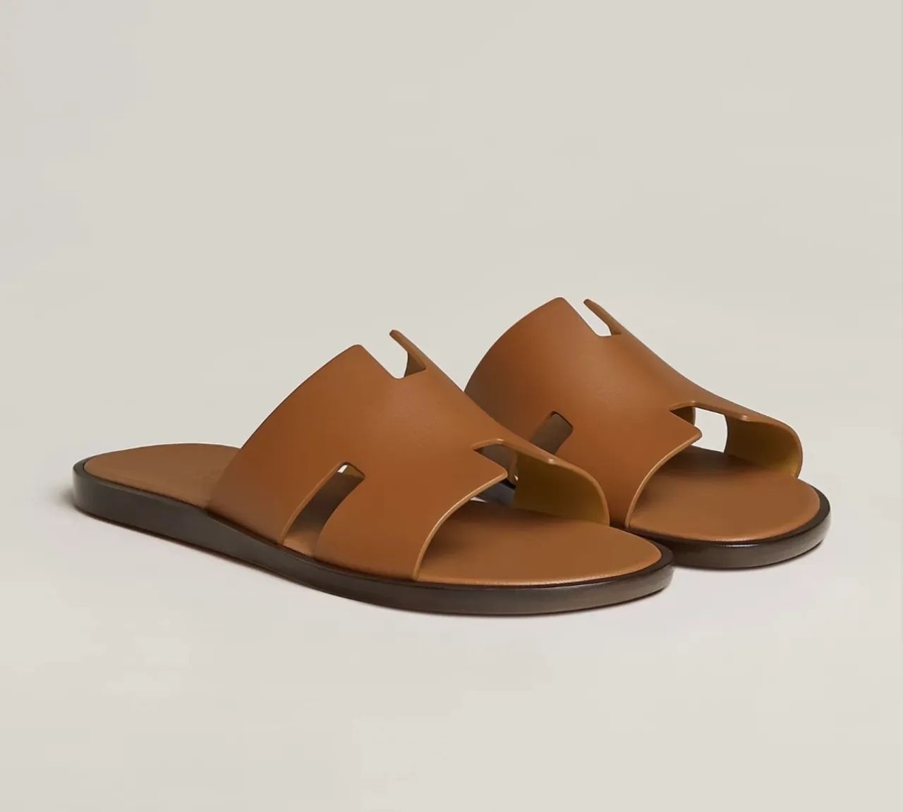 Chinelo de couro 43 