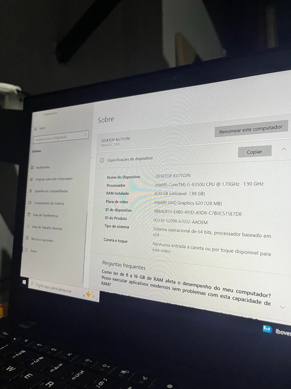 Notebook Lenovo Thinkpad I5 - Foto 2