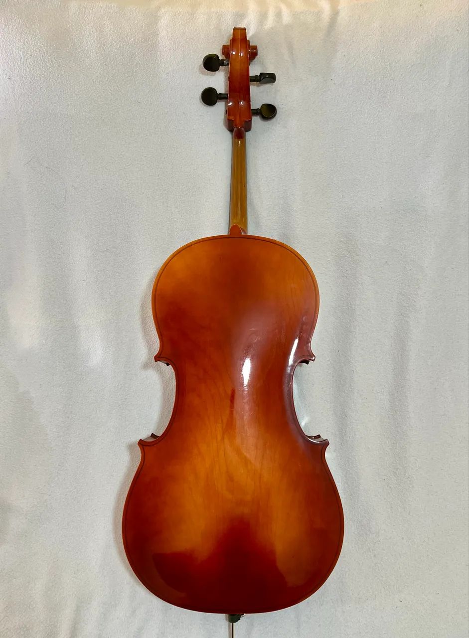 Violoncelo 3/4 madeira maciça  - Foto 3