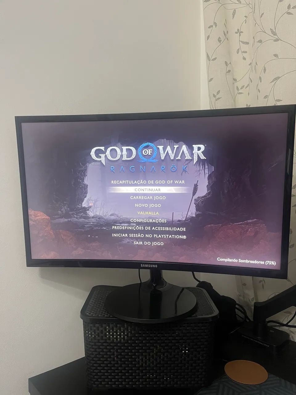 Monitor Samsung 24 curvo 75hz