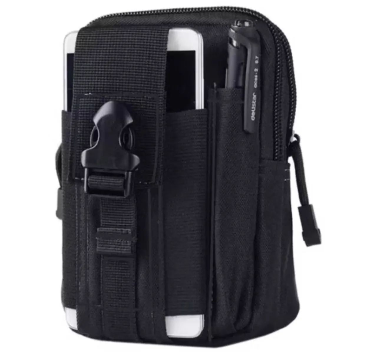 BolBolsa Tática Modular Militar Molle P/ Colete Modular, Cinto - Foto 4