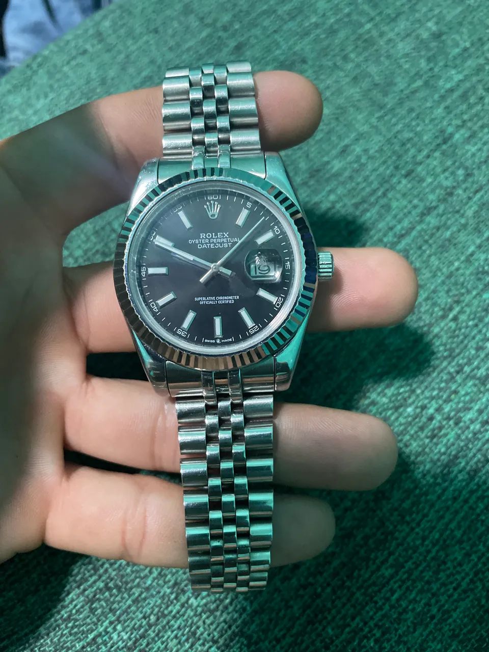 rolex oyster perpetual date just