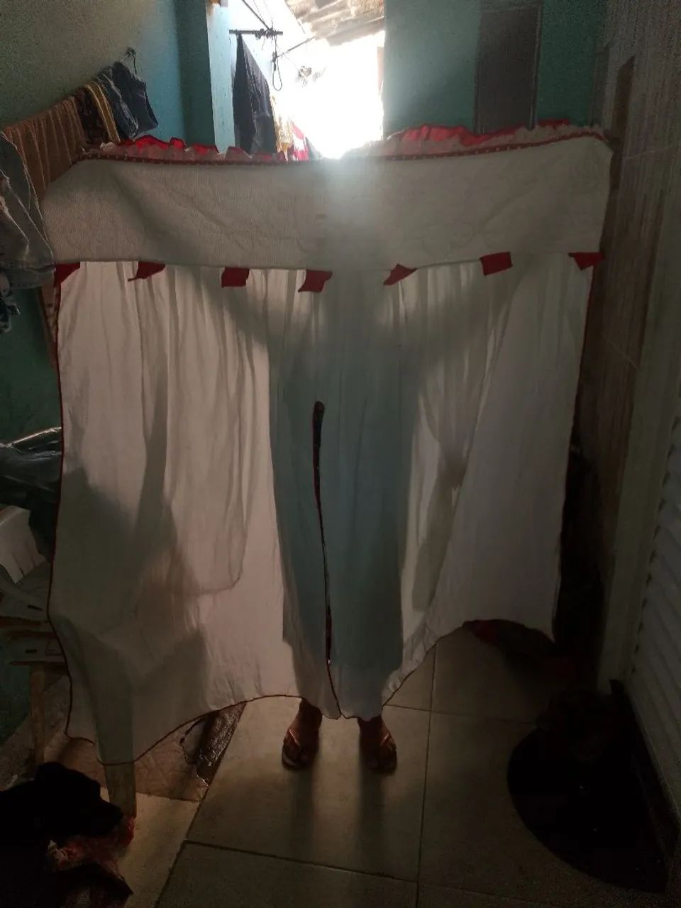 Lençol de colocar no berço e o ninho  - Foto 5