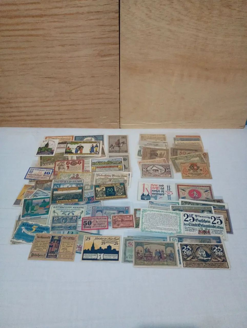 Lote de cédulas antigas 
