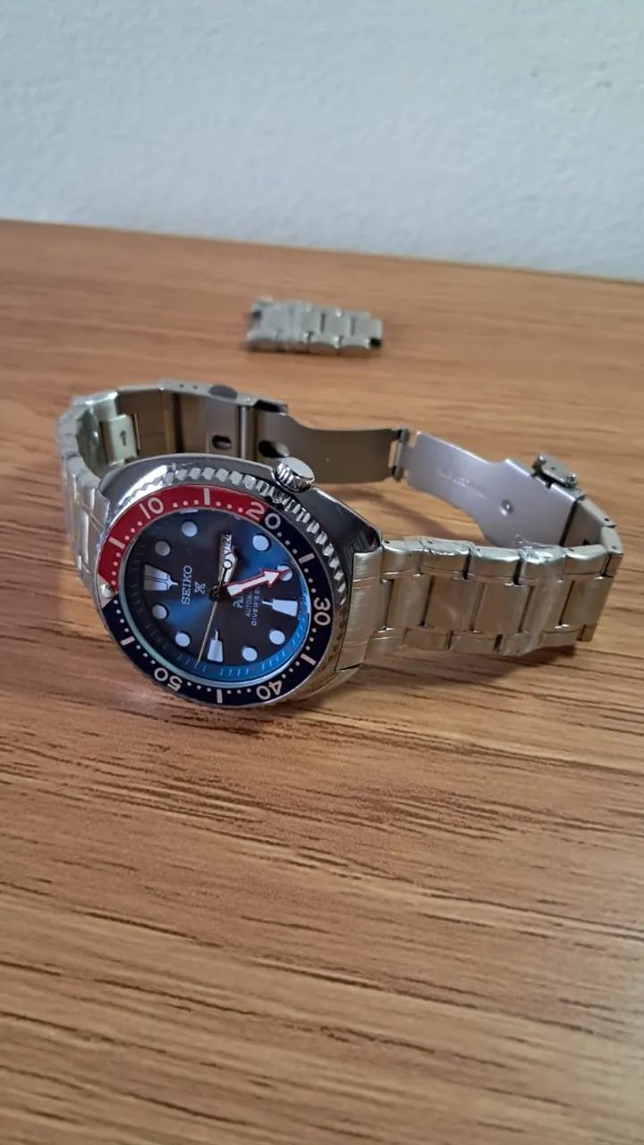 Relógio Seiko Turtle Pepsi - Foto 5