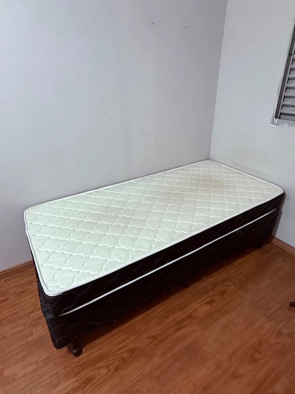 Cama Box Solteiro Castor + Colchão - Pouco Uso - R$ 400 - Foto 3