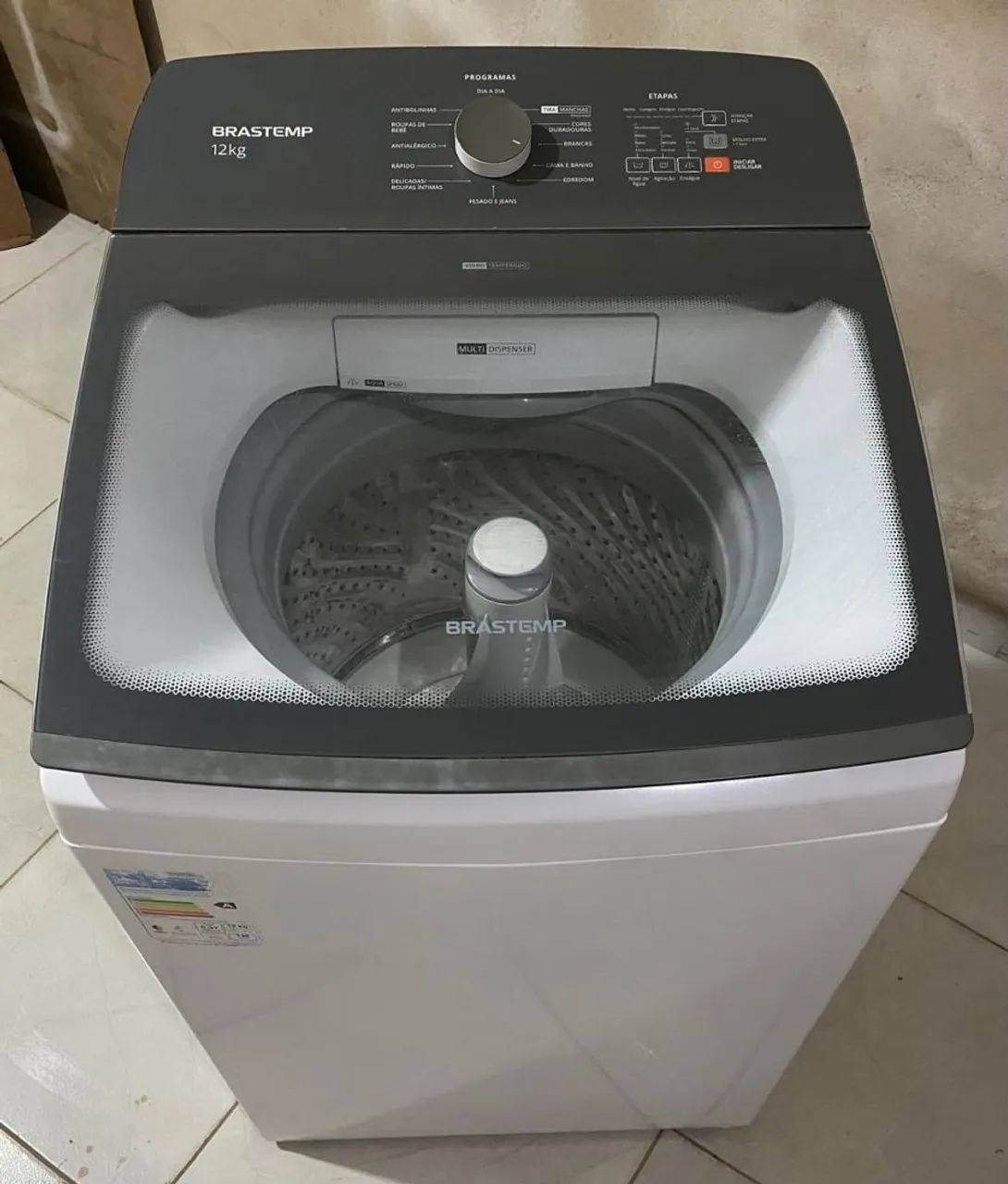 Máquina de Lavar Brastemp 12KG BEM NOVINHA FAÇO ENTREGA, - Foto 6
