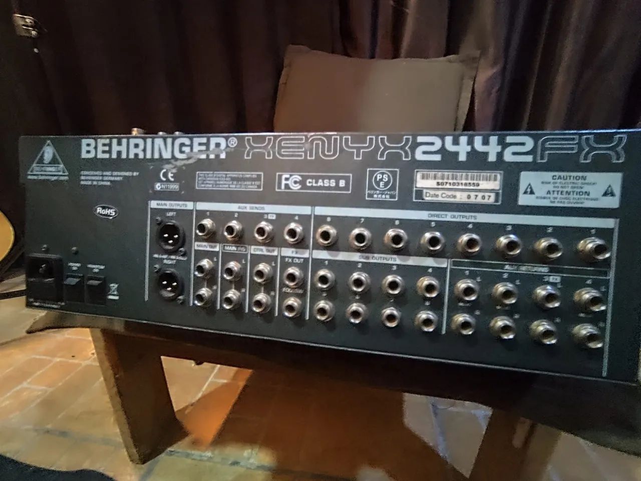 Mesa de som Behringer xenyx 2442FX - Foto 4