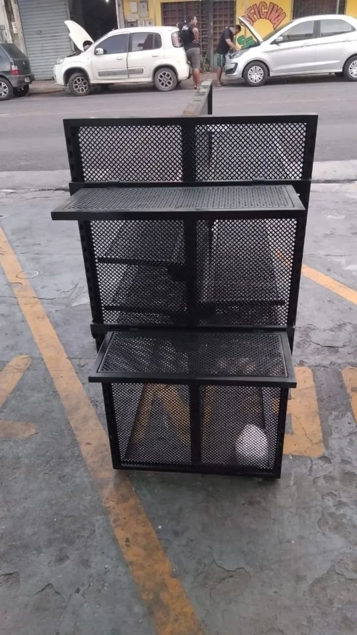 prateleira gondula de mercado ou loja - Foto 2