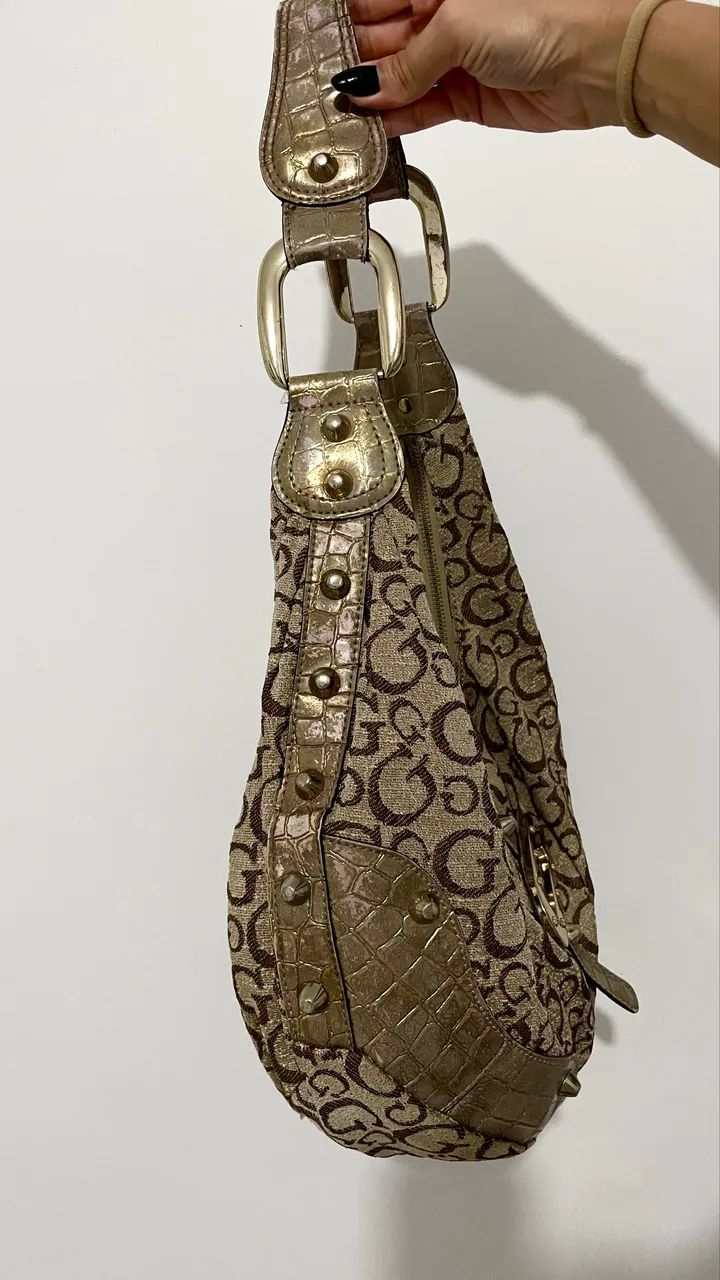 Bolsa vintage Guess hobo - Foto 5