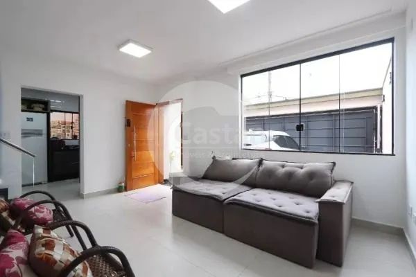 sobrado na vila alpina com 110m² 3 quartos e 3 vagas - Foto 3