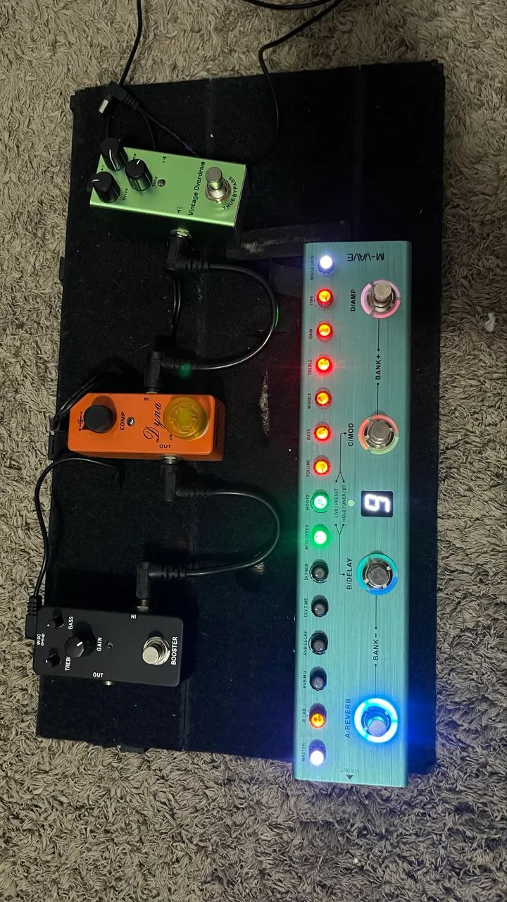 Set de pedais com Tank G