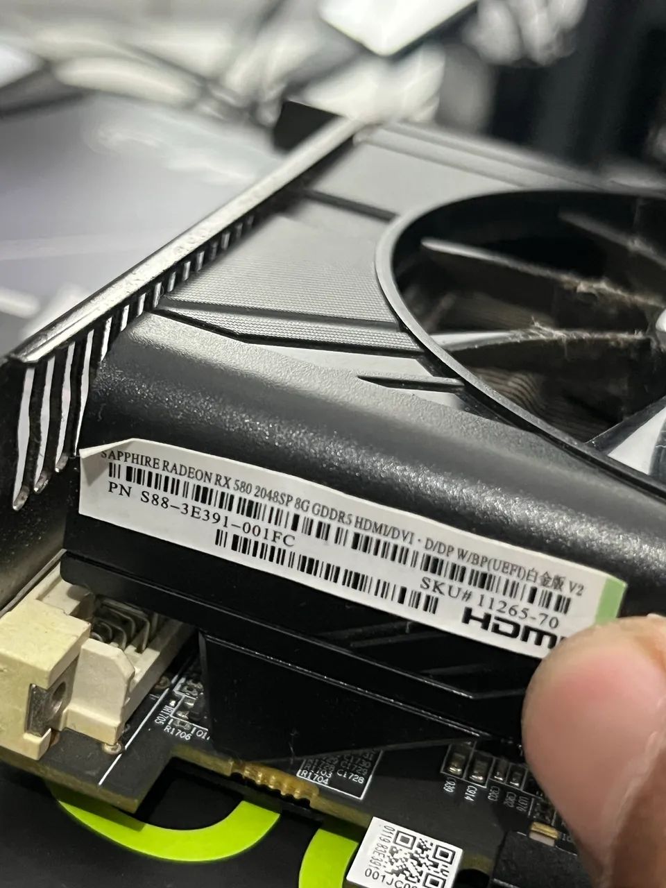 RX 580 Sapphire 8GB Semi-Nova - Foto 3