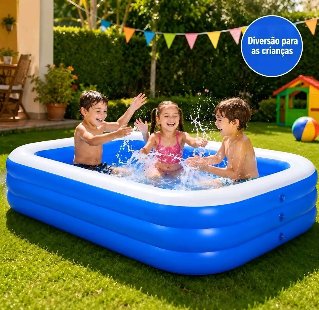 Piscina inflável 2.60 metros - Foto 3
