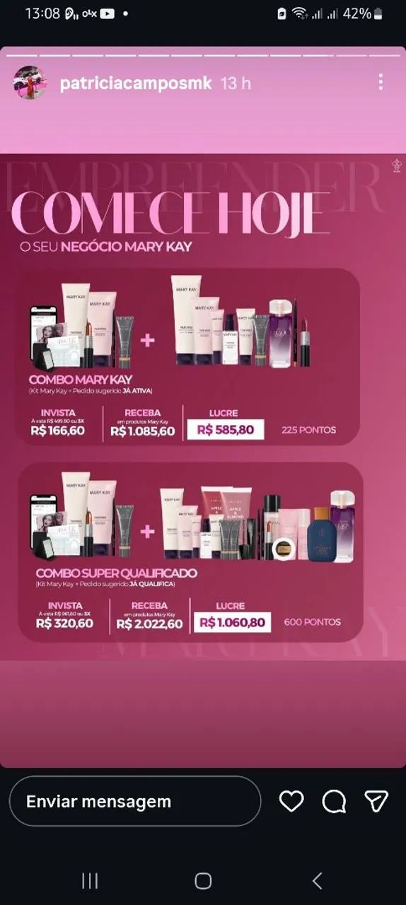 Mary Kay queima de Estoque