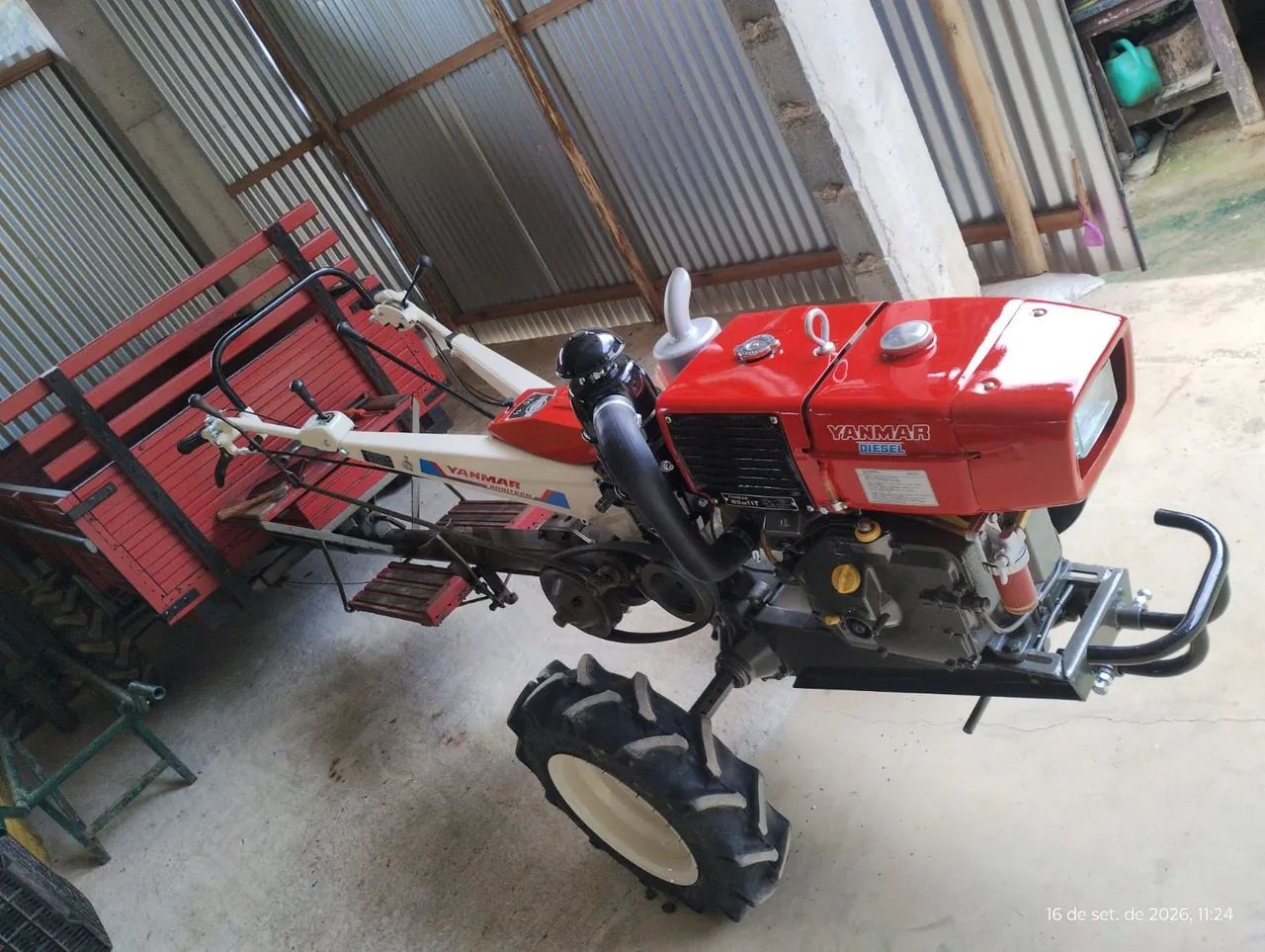Micro trator yanmar tc11 - Foto 4