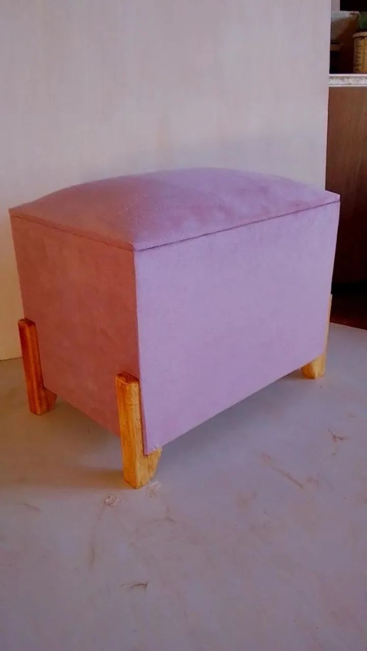Puffs Baú Decorativos - Perfeito para sua casa! - Foto 5
