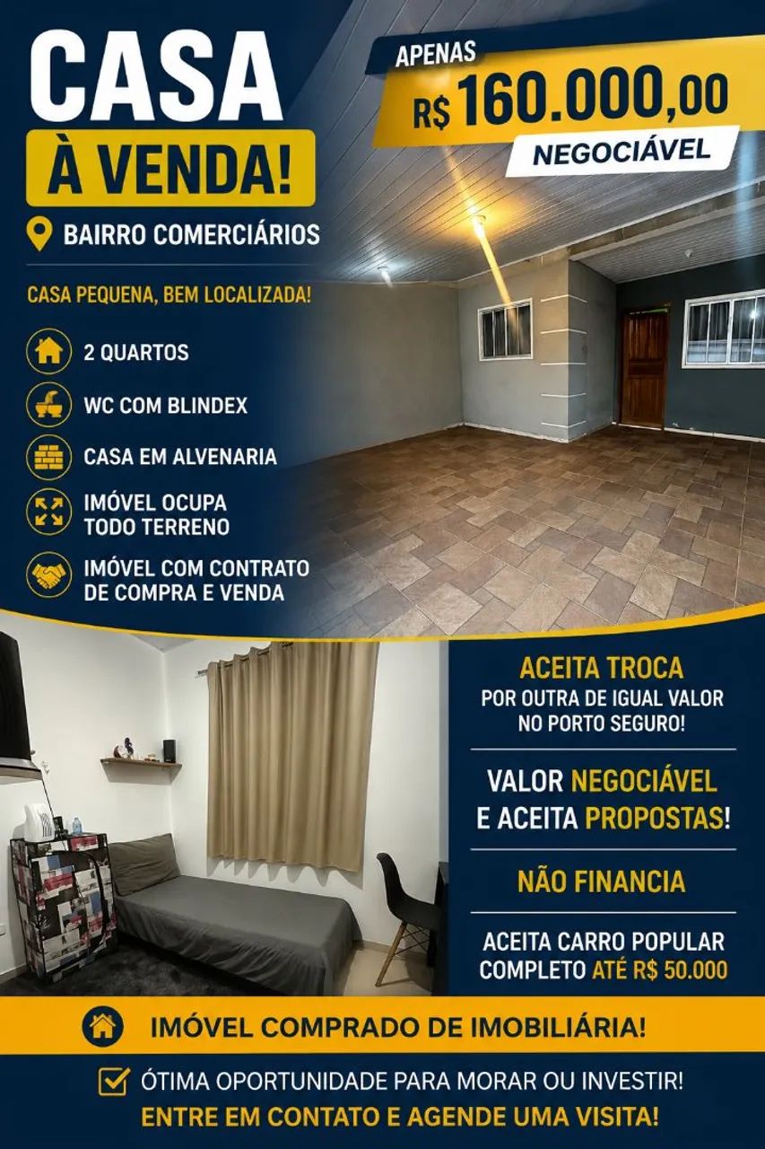 Casa Alvenaria Comerciários 
