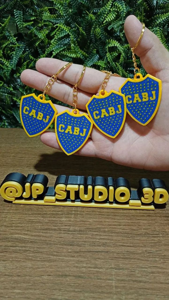 Kit 4 chaveiros do Boca Juniors da Argentina - Foto 5
