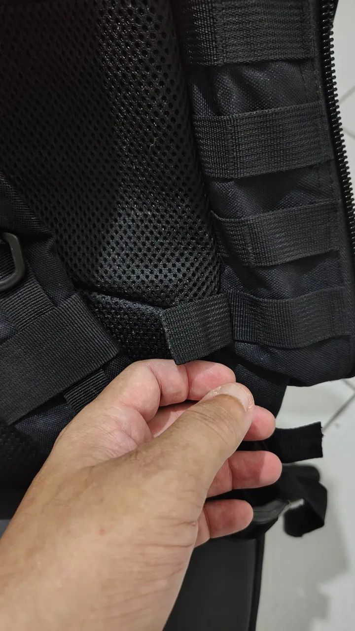 Mochila 50 litros Preta - Foto 5