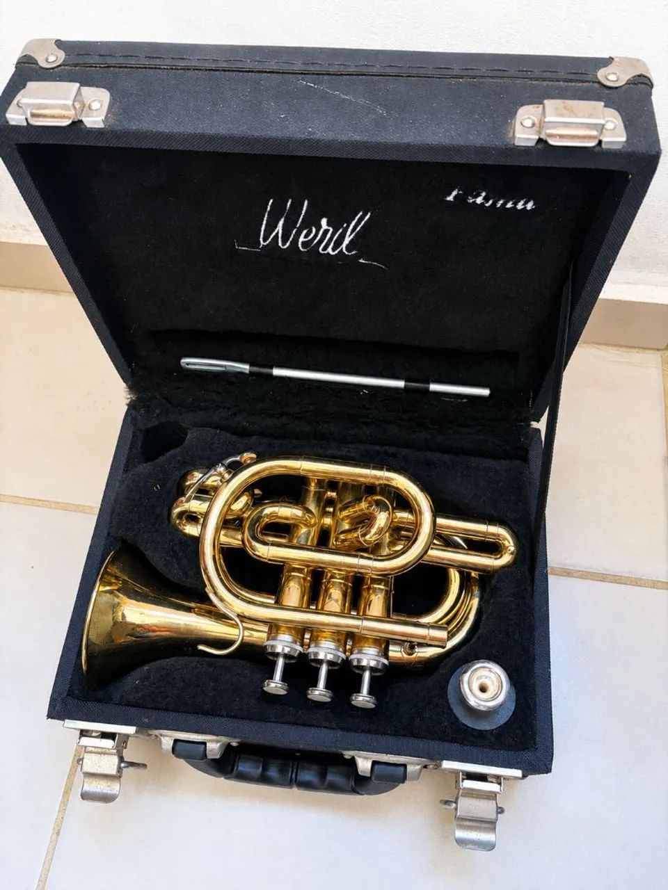 Trompete Weril Pocket EP4071 - Instrumentos musicais - Guaianazes