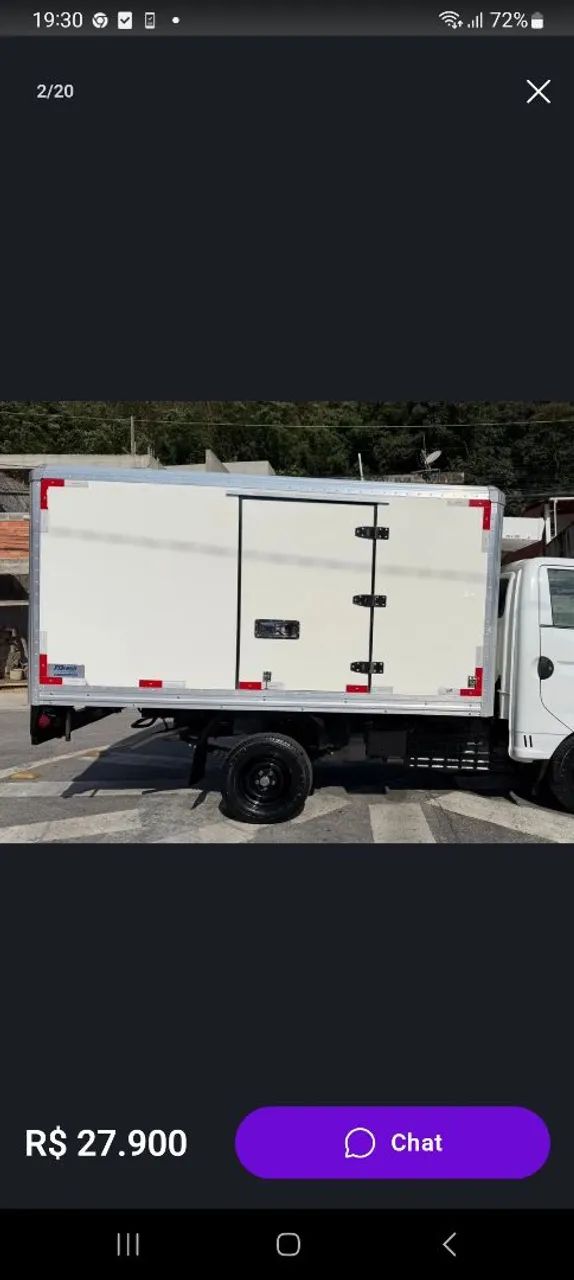 Frete e pequenos carretos caminhao  hr refrigerado 