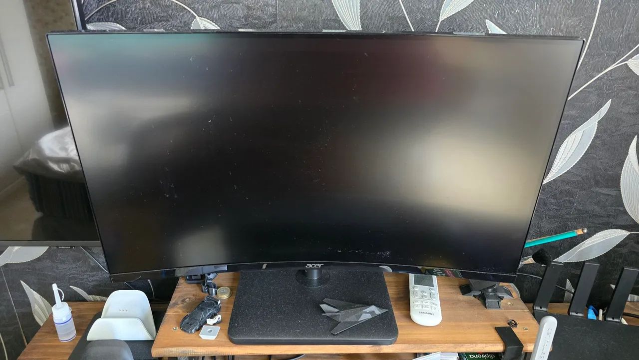 Monitor Gamer Acer Nitro 27 Polegadas, Curvo 
