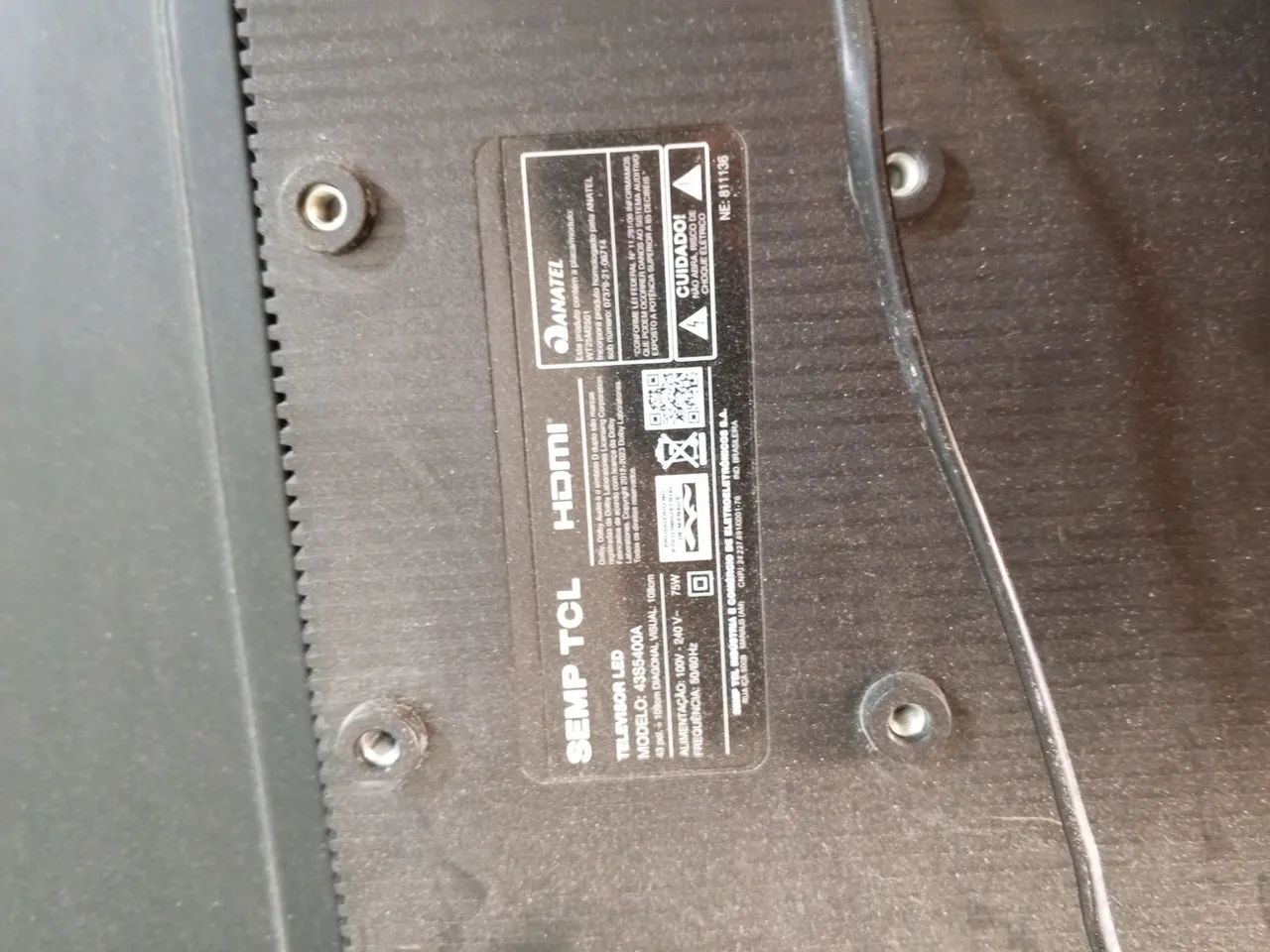 Tv TCL com defeito  - Foto 2
