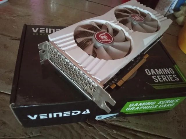 RX 580 2048SP VEINEDA 8GB - Com Defeito | Caixa Original