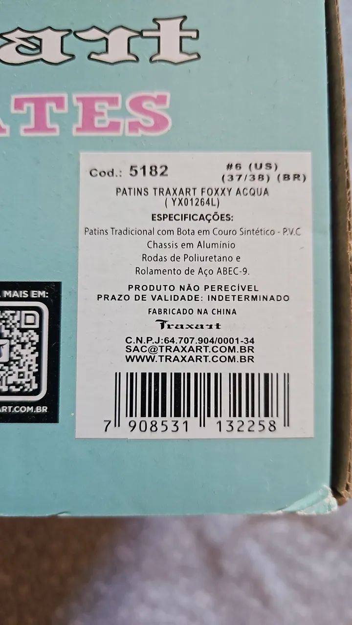 Patins com kit de proteção  - Foto 2