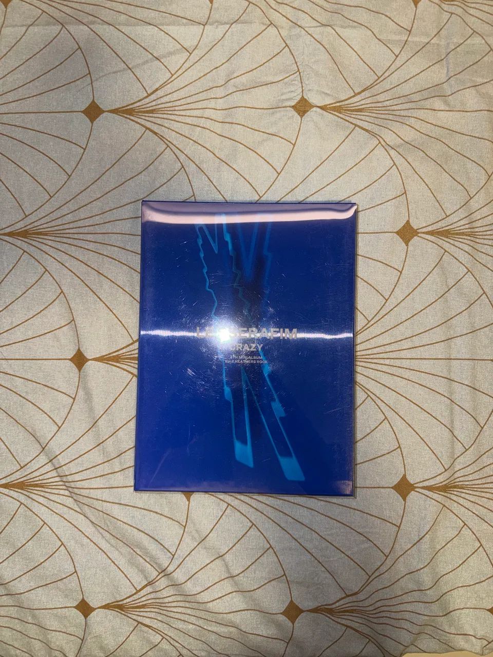 LE SSERAFIM CRAZY Vol. 2 Azul Original Weverse