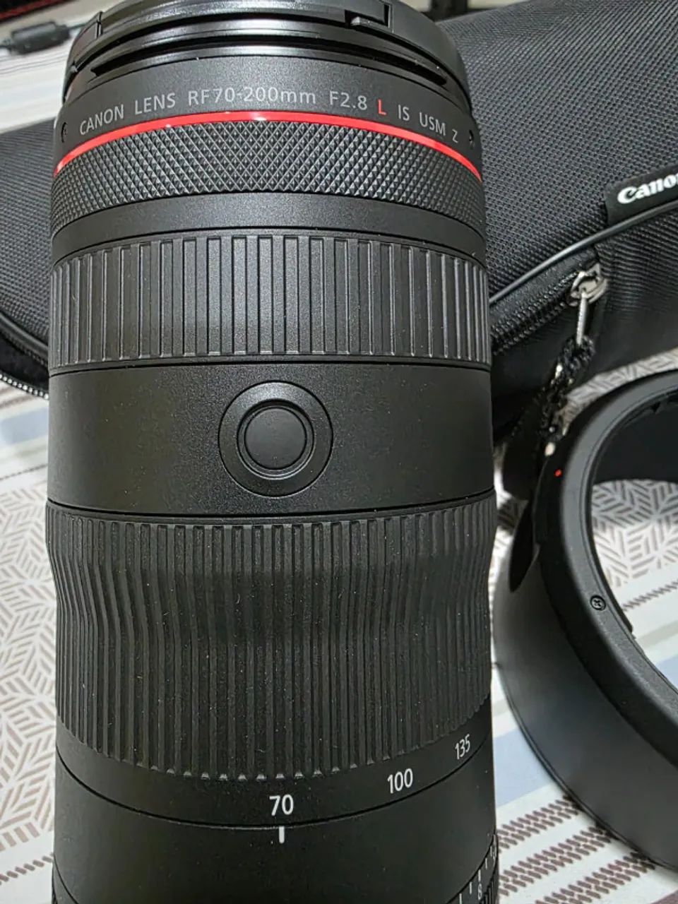 Lente Canon RF 70-200mm F2.8L IS USM Z (Preto, Canon RF) - Foto 2