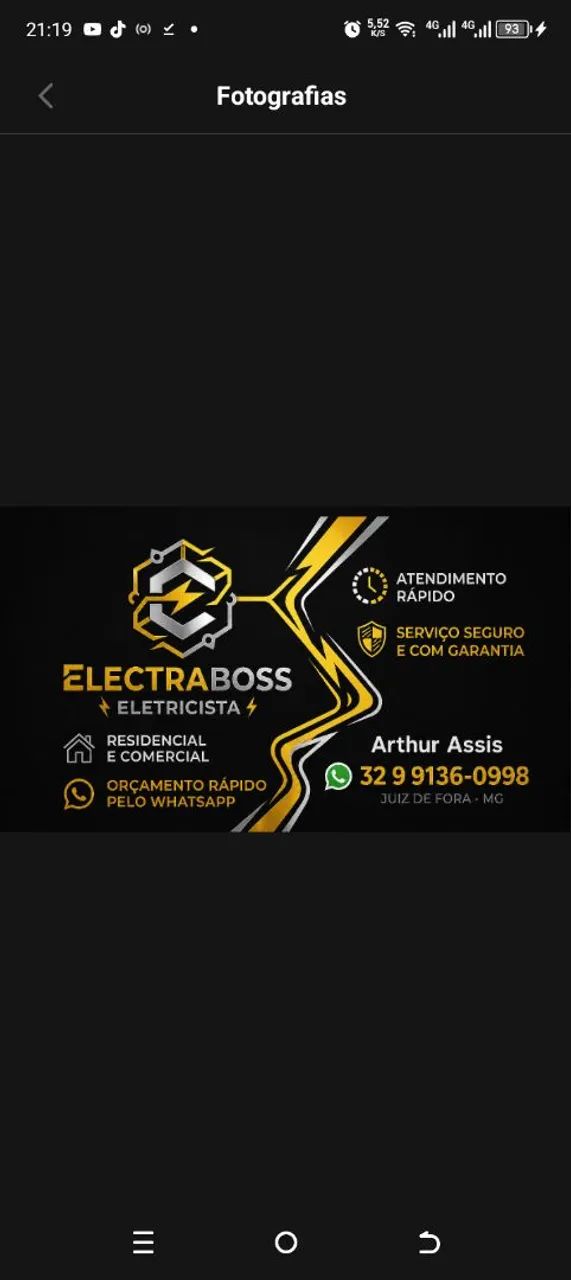 Eletricista residencial e predial