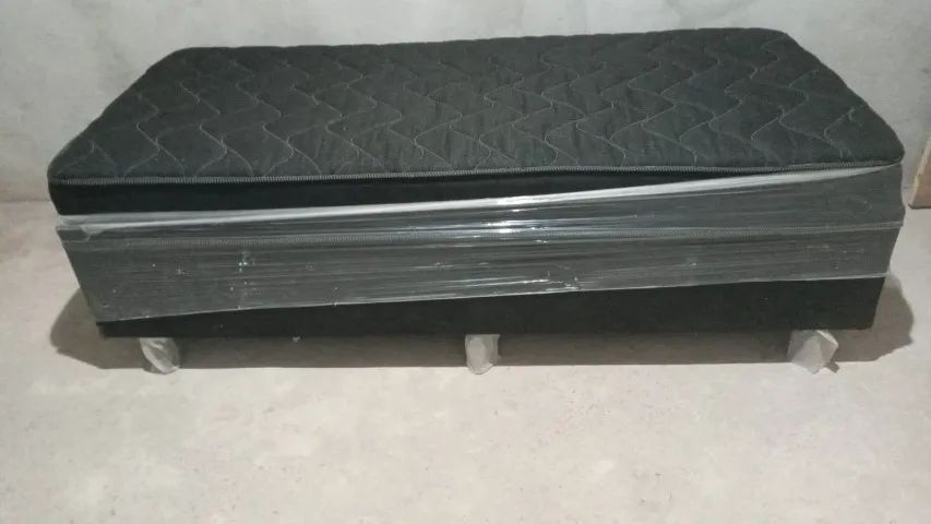 Cama solteiro conjugada seminovo