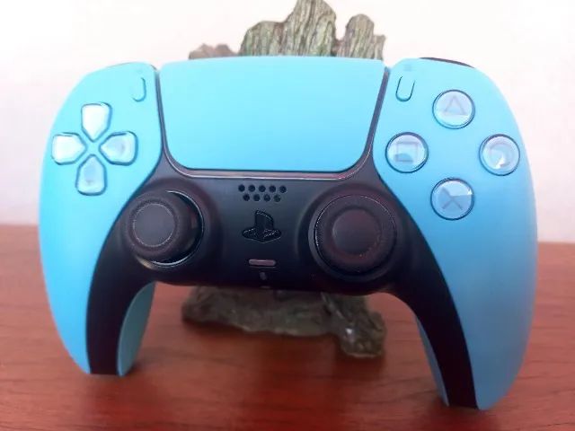 Controle PS5 ORIGINAL Dualsense Azul Starlight Blue - Foto 3