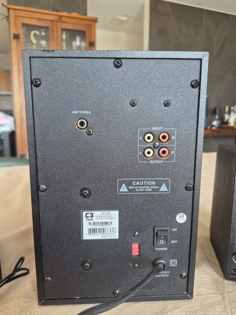 Caixa de Som C3 Tech 2.1 com Subwoofer - USB/Entrada RCA - Foto 4