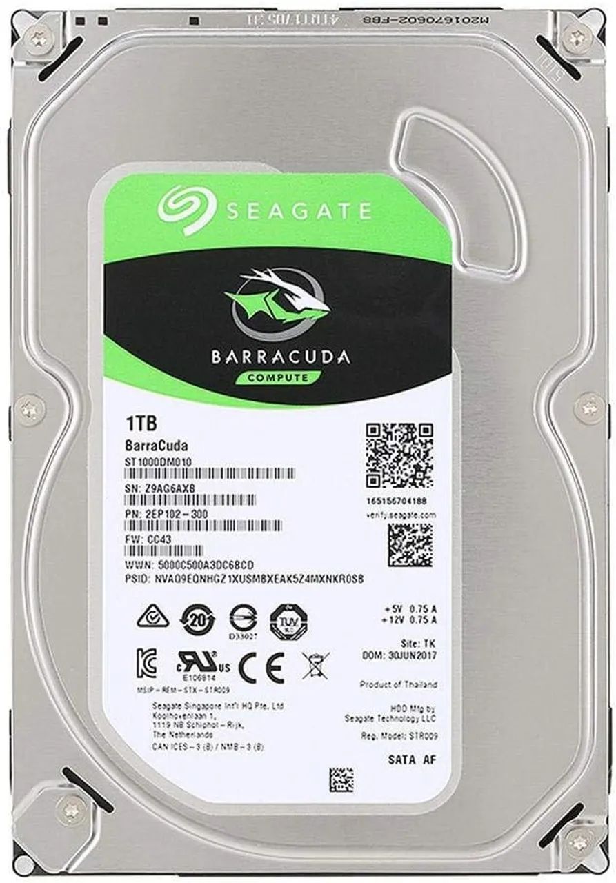 HD 1TB Seagate Barracuda ST1000DM010 - Foto 3