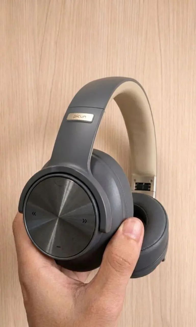 Fone Bluetooth Picun B8 Lacrado Cinza - Foto 3
