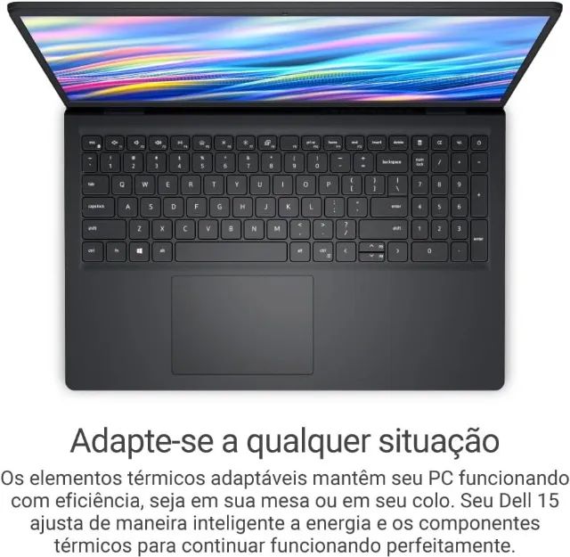 Notebook Dell 15 i7-1355U SSD de 1TB NVMe memória 32GB DDR5 15,6
