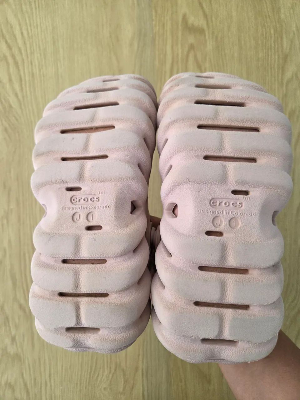 crocs echo clog rosa 32 - Foto 2