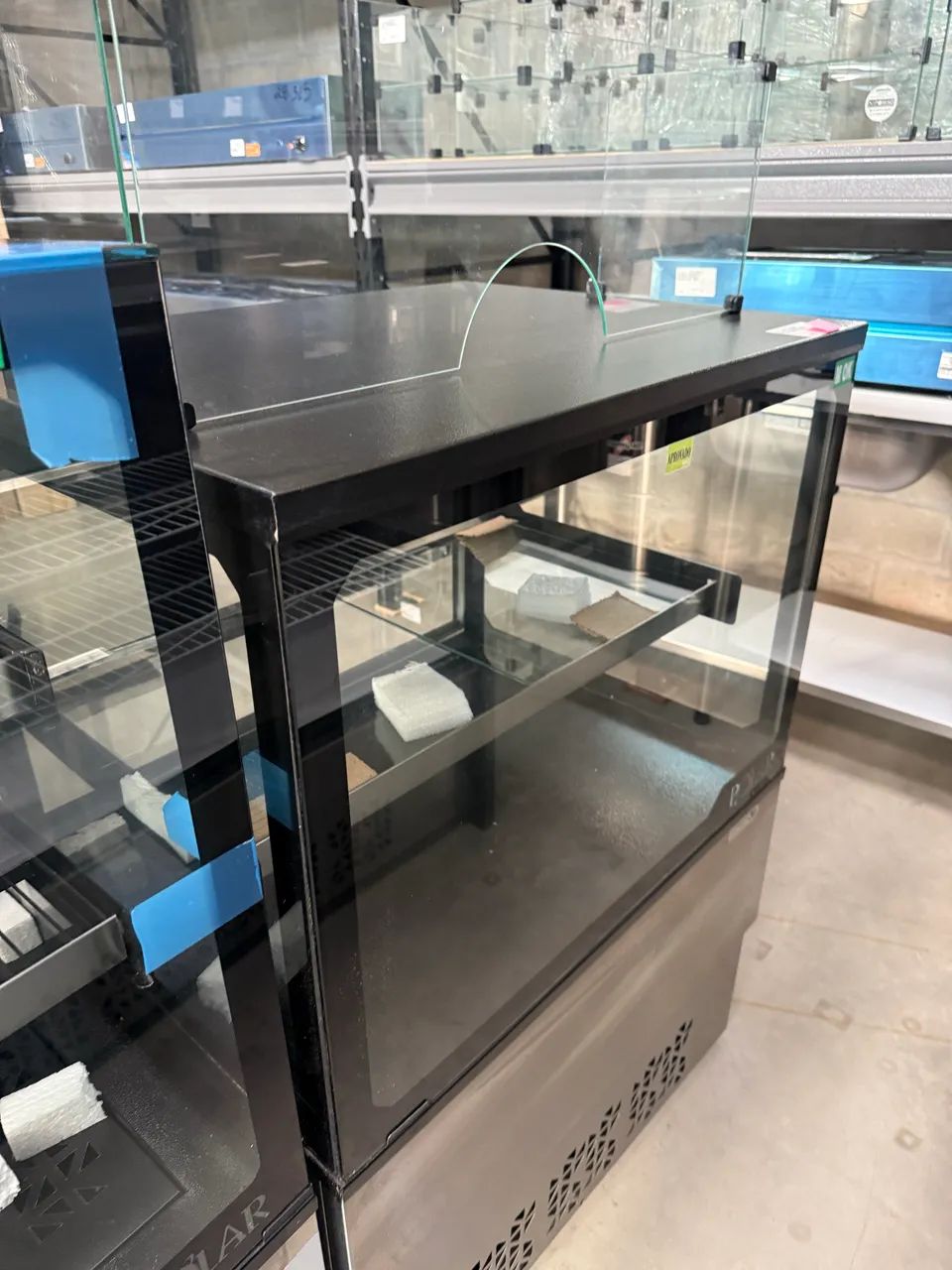 NBCX-080I VITRINE CAIXA GOURMET INOX 0,80M - POLAR - Equipamentos