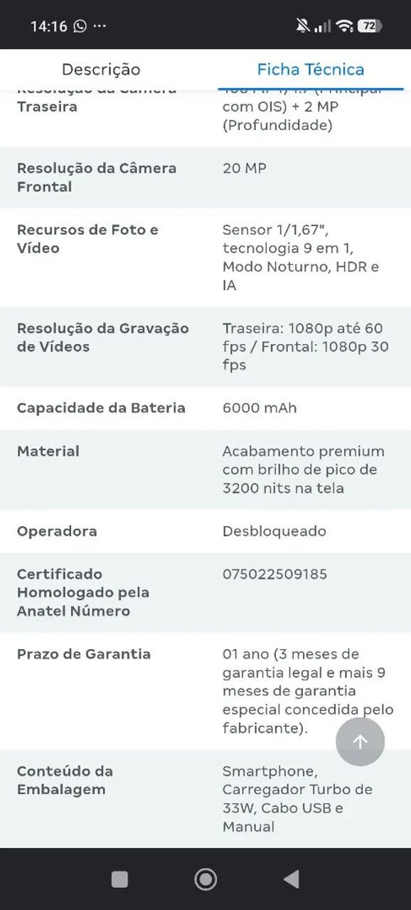 Celular redmi note 15 256 giga - Foto 4