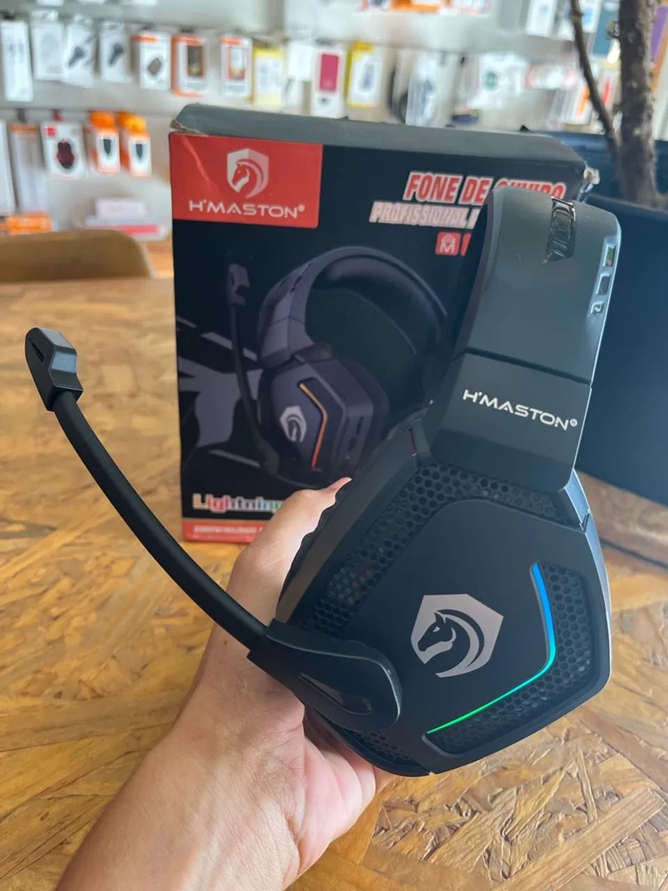 HMASTON HEADSET SNS12 RGB - Foto 5