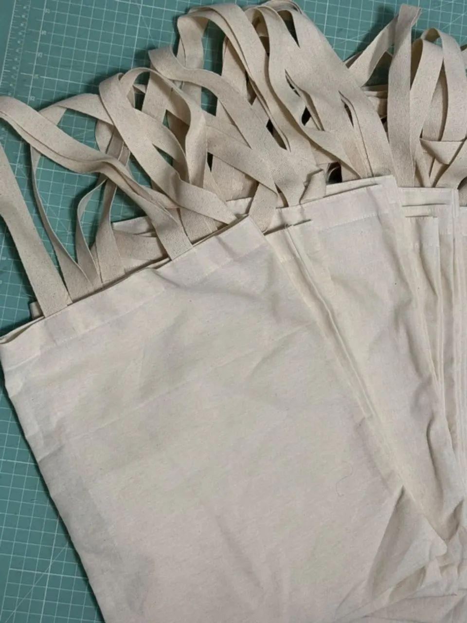 ECOBAGS LISAS ALGODÃO CRU - Foto 3